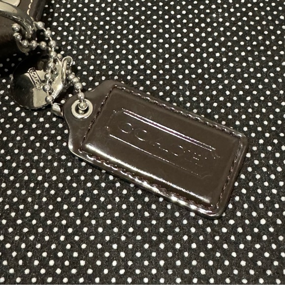 Coach Signature Stripe Crossbody File Bag Handbag Purse - Picture 4 of 11